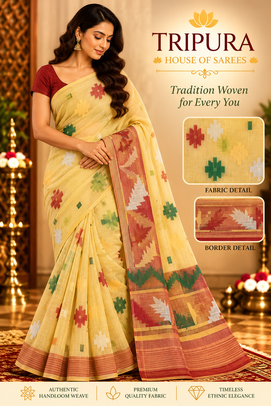 Tripura Handloom Saree Elegance (1)