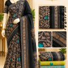 Lenin Matka Jamdani Saree - Thumbnail Image 1