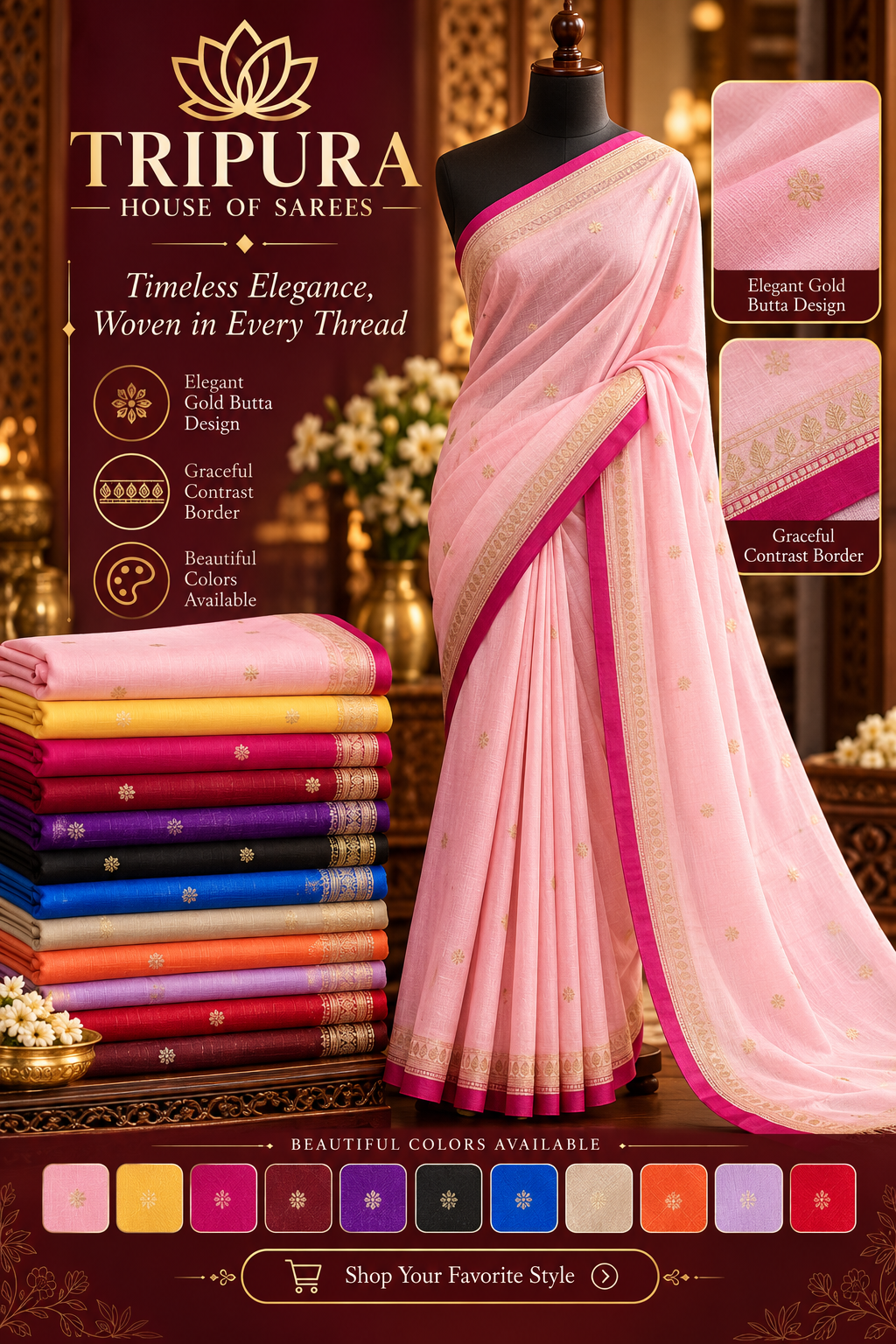 Tripura House of Sarees Collection (2) Tripura House of Sarees Collection (2)