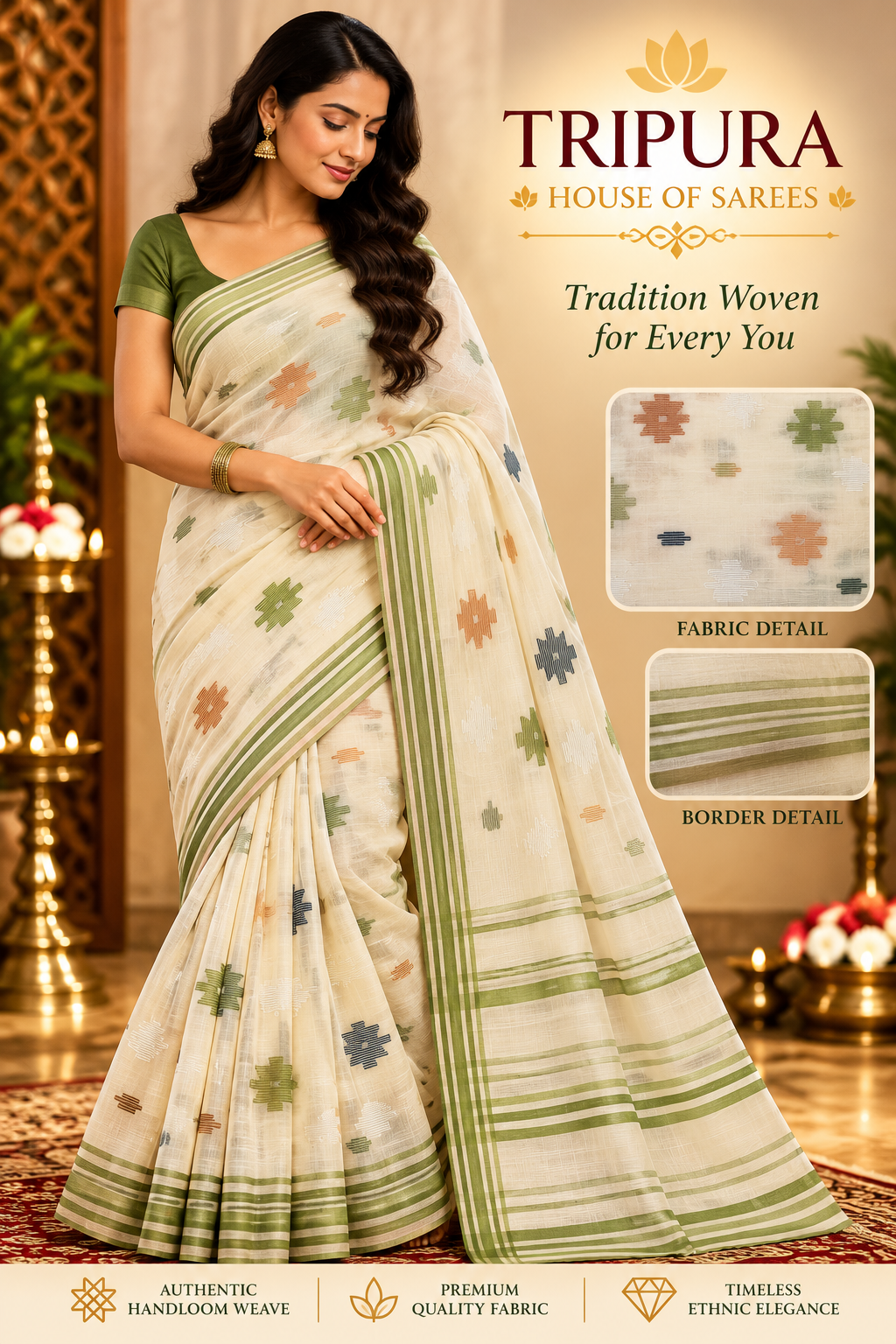 Tripura Saree_ Tradition Woven in Elegance