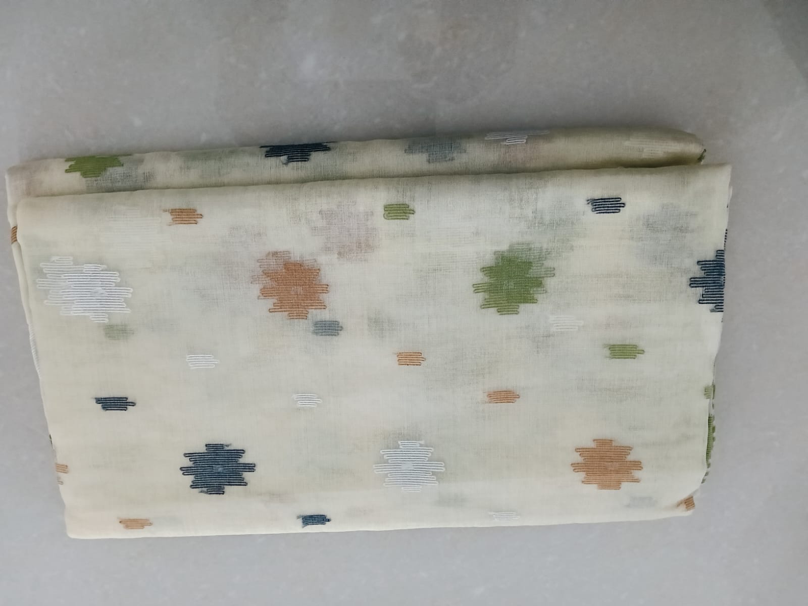 Cotton Jamdani Saree - Image 3