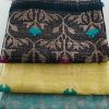 Lenin Matka Jamdani Saree - Thumbnail Image 2