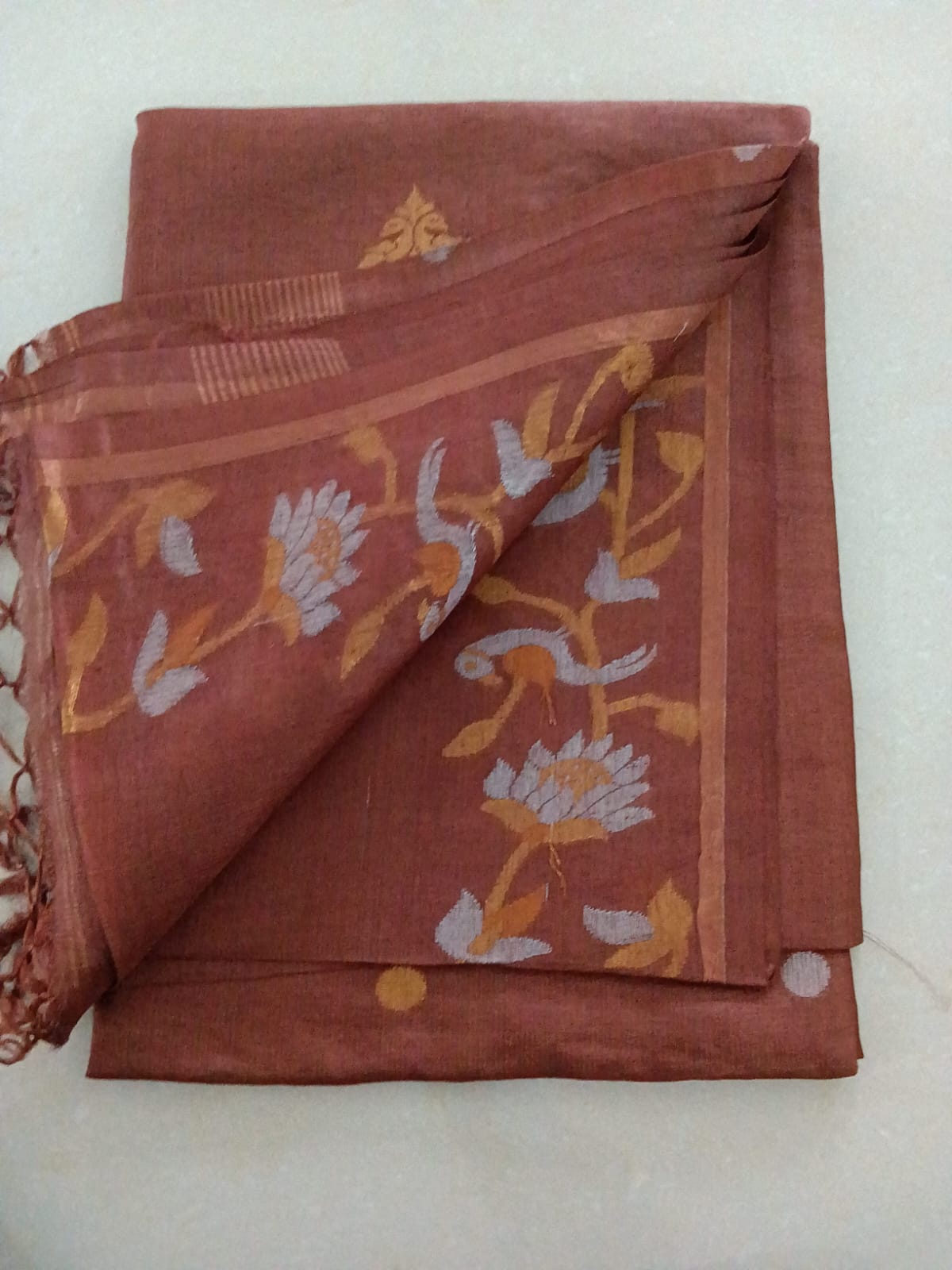 Tisue Matka Jamdani sarees - Image 3